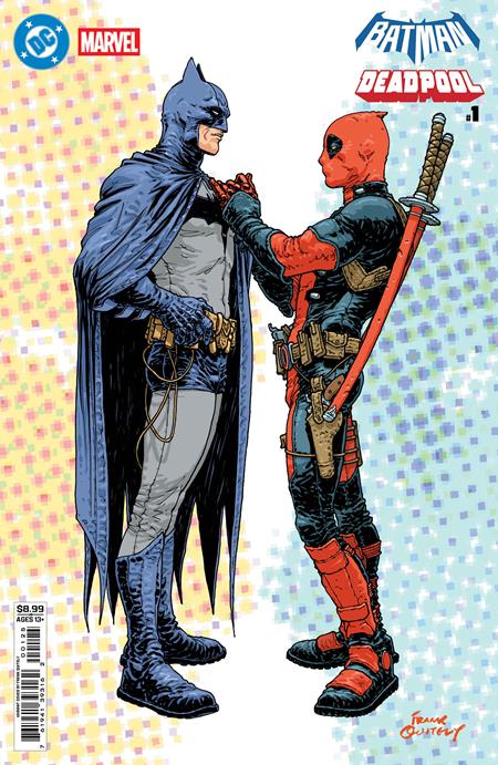 DC / Marvel: Batman / Deadpool 1 Comic Frank Quitely Variant DC Comics 2025