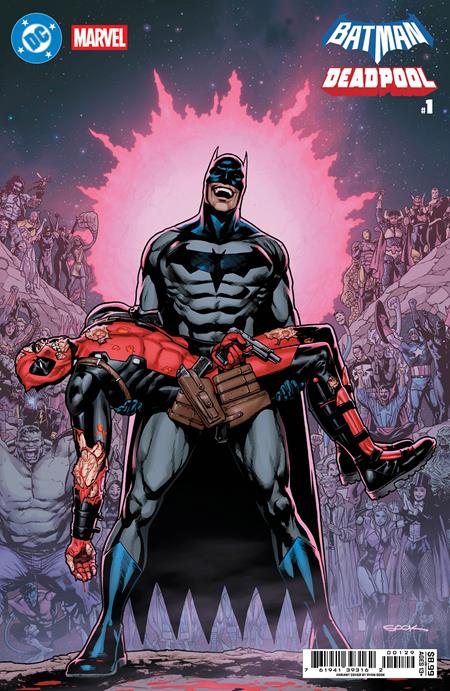 DC / Marvel: Batman / Deadpool 1 Comic Ryan Sook Variant DC Comics 2025