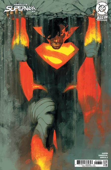 Absolute Superman 13 Comic David Talaski Variant DC Comics 2025