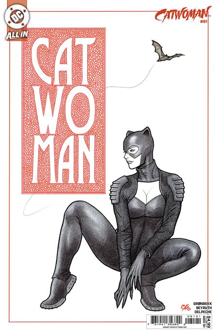 Catwoman, Vol. 5 81 Comic Frank Cho Variant DC Comics 2025