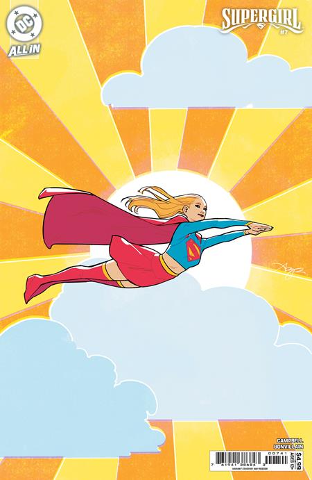 Supergirl, Vol. 8 7 Comic Amy Reeder Variant DC Comics 2025