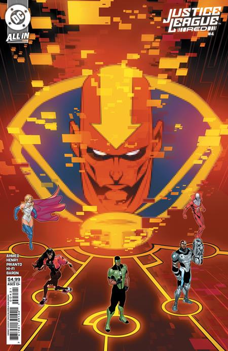 Justice League Red 4 Comic David Baldeon Variant DC Comics 2025