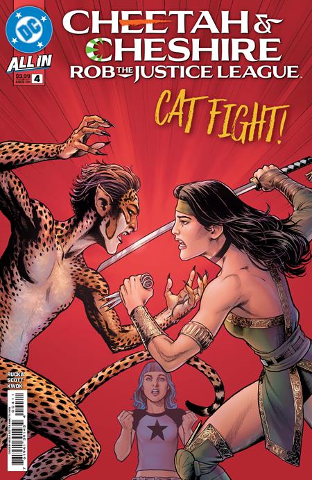 Cheetah and Cheshire Rob the Justice League 4 Comic Nicola Scott DC Comics 2025