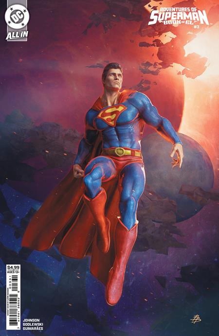 Adventures of Superman: The Book of El 3 Comic Björn Barends Variant DC Comics 2025