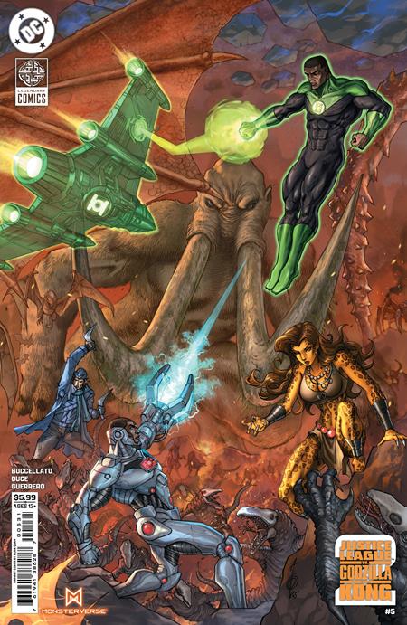 Justice League vs. Godzilla vs. Kong 2 5 Comic Alan Quah Variant DC Comics 2025