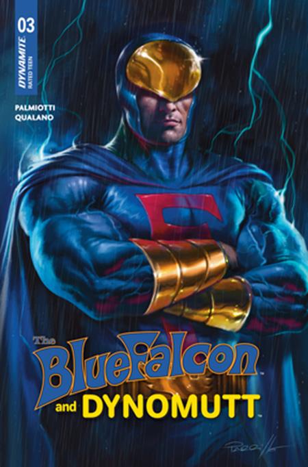 The Blue Falcon & Dynomutt 3 Comic Lucio Parrillo Dynamite Entertainment 2025