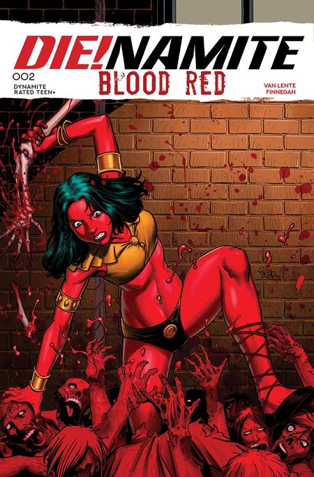Die!Namite: Blood Red 2 Comic Ej Su Dynamite Entertainment 2025