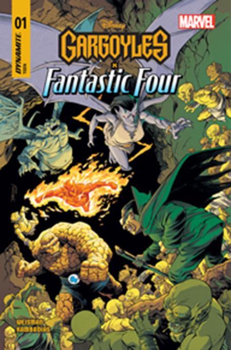 Gargoyles X Fantastic Four 1 Comic Declan Shalvey Variant Dynamite Entertainment 2025