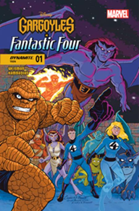 Gargoyles X Fantastic Four 1 Comic Amanda Conner Variant Dynamite Entertainment 2025