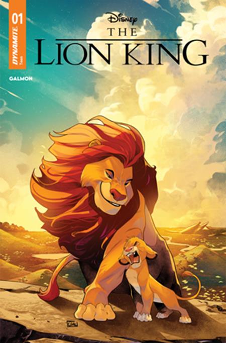 Lion King 1 Comic Edwin Galmon Dynamite Entertainment 2025