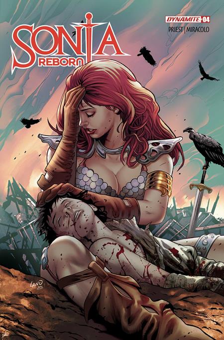 Sonja Reborn 4 Comic Greg Land Variant Dynamite Entertainment 2025
