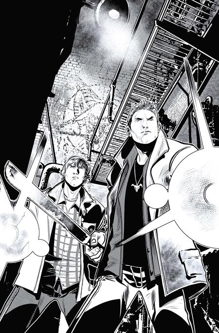 Supernatural, Vol. 2 (Dynamite Entertainment) 2 Comic 1:15 Eder Messias Incentive B&W Virgin Dynamite Entertainment 2025