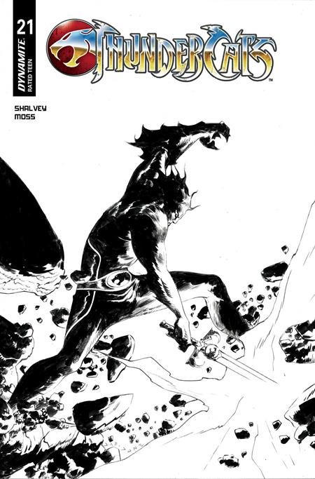 THUNDERCATS #21 CVR M JAE LEE LINE ART FOC BONUS VAR DYNAMITE Entertainment Declan Shalvey Drew Moss Jae Lee PREORDER