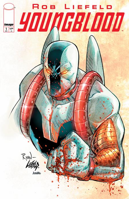 Youngblood, Vol. 7 1 Comic Ryan Ottley Variant Image Comics 2025