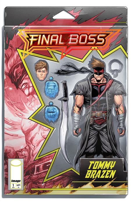 Final Boss (Image Comics) 1 Comic Tyler Kirkham Incentive Action Figure Variant (1:50) Image Comics 2025