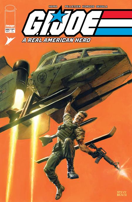 G.I. Joe: A Real American Hero 2023 (Image) 322 Comic 1:10 Steve Beach Incentive Image Comics 2025
