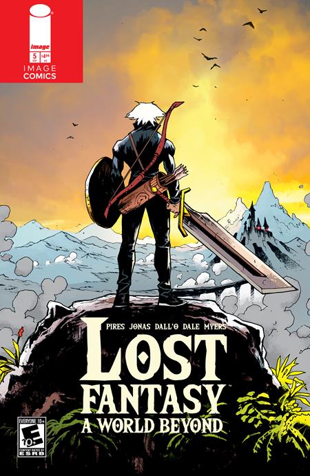 Lost Fantasy 5 Comic Maxi Dallo Mountain Variant Image Comics 2025