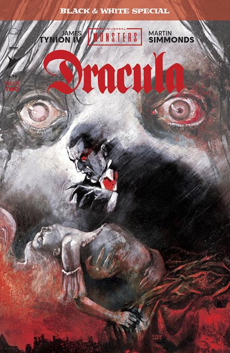 Universal Monsters Dracula Black & White Special 2 Comic Martin Simmonds Image Comics 2025