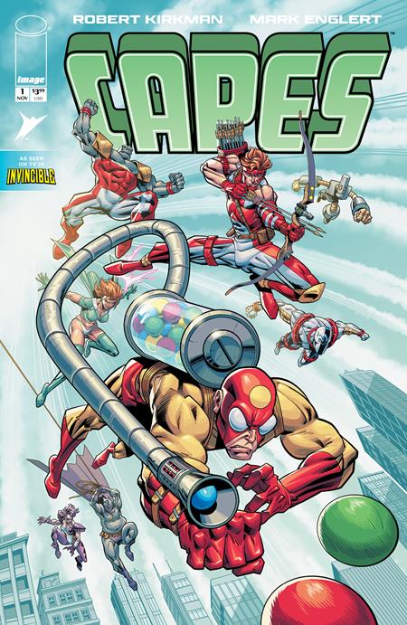 Capes, Vol. 2 1 Comic Mark Englert Youngblood Team-Up Variant Image Comics 2025