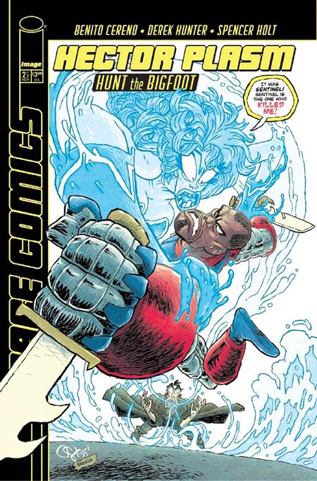 Hector Plasm: Hunt The Bigfoot 2 Comic Derek Hunter Youngblood Team-Up Variant Image Comics 2025