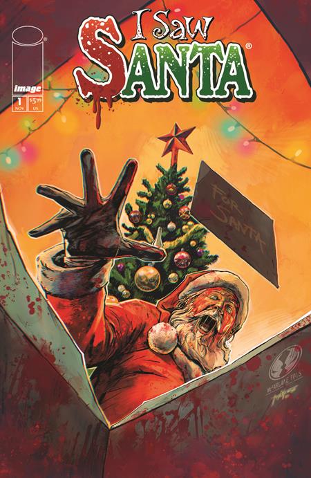 I Saw Santa - A Spawn Universe Christmas Story 1 Comic Todor Hristov Variant Image Comics 2025