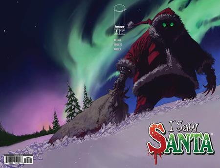 I Saw Santa - A Spawn Universe Christmas Story 1 Comic Greg Capullo Wraparound Variant Image Comics 2025