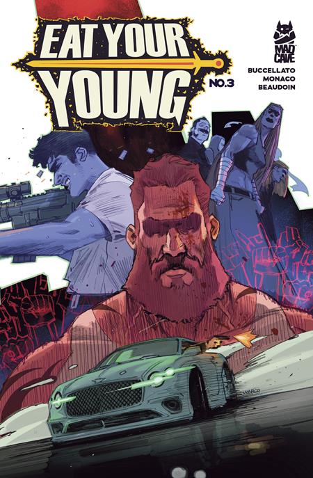Eat Your Young 3 Comic Mattia Monaco Mad Cave 2025