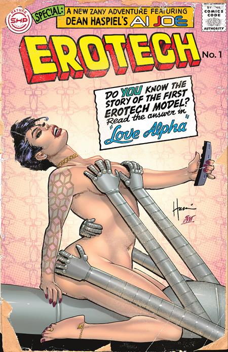 Erotech 1 Comic Howard Chaykin Incentive Variant (1:5) Massive 2025