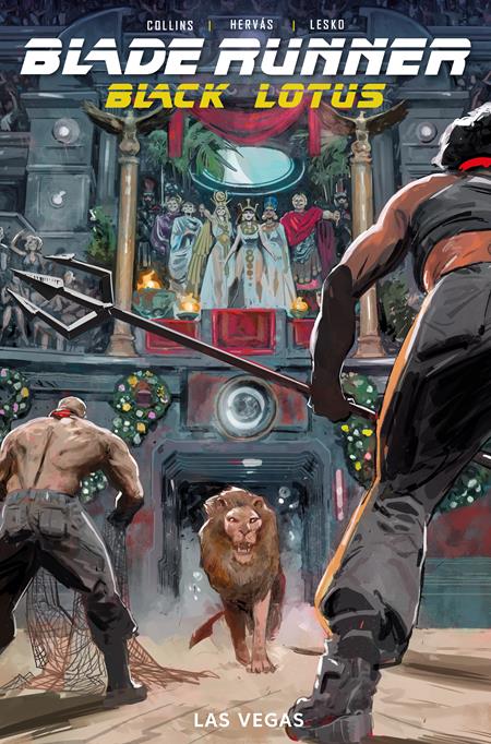 Blade Runner: Black Lotus - Las Vegas 3 Comic Jesus Hervas Variant Titan Books 2025