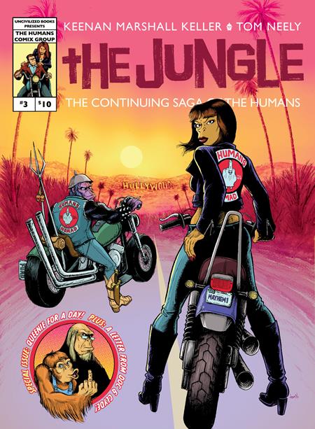 JUNGLE #3 (OF 5) CVR A TOM NEELY (MR) Uncivilized Books Keenan Marshall Keller Tom Neely Tom Neely PREORDER