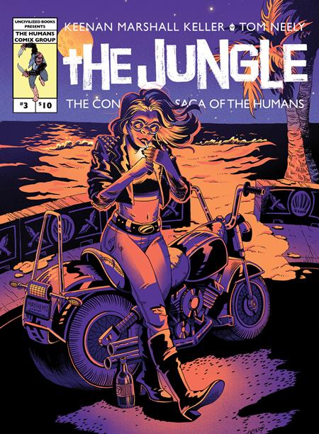 JUNGLE #3 (OF 5) CVR B INC 1:5 NICOLE GOUX VAR (MR) Uncivilized Books Keenan Marshall Keller Tom Neely Nicole Goux PREORDER