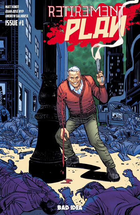 RETIREMENT PLAN #1 (ONE SHOT) CVR A KLAUS JANSON BAD IDEA Matt Kindt Juan Jose Ryp Klaus Janson PREORDER
