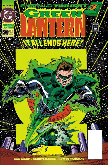 GREEN LANTERN #50 FACSIMILE EDITION CVR A DARRYL BANKS DC Comics Ron Marz Darryl Banks Darryl Banks PREORDER