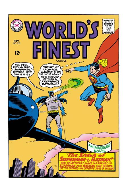 WORLDS FINEST COMICS #153 FACSIMILE EDITION CVR A CURT SWAN DC Comics Edmond Hamilton Curt Swan Curt Swan PREORDER