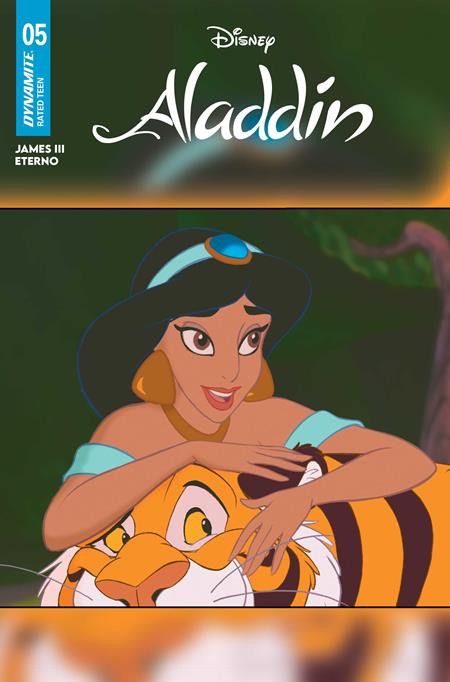 ALADDIN #5 CVR C ANIMATION ART VAR DYNAMITE Entertainment James III Agnese Eterno Animation Art PREORDER