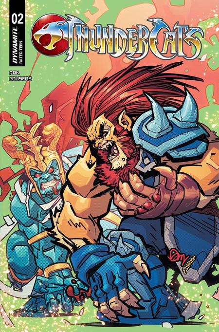 THUNDERCATS (2026) #2 CVR E SETH DAMOOSE VAR DYNAMITE Entertainment Greg Pak David Cousens Seth Damoose PREORDER