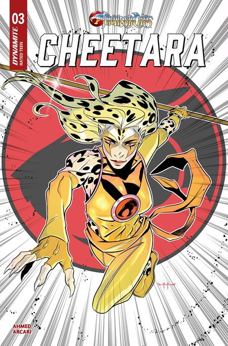 THUNDERCATS CHEETARA #3 CVR C PASQUALE QUALANO VAR DYNAMITE Entertainment Saladin Ahmed Andrea Arcari Pasquale Qualano PREORDER