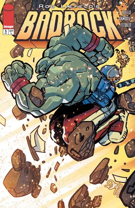 BADROCK #5 CVR A SETH DAMOOSE Image Comics Rob Liefeld Seth Damoose Seth Damoose PREORDER