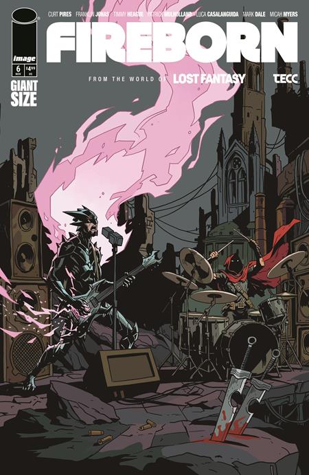 FIREBORN #6 CVR E EMMANUEL GERVASONI CARDSTOCK CONCERT VAR Image Comics Curt Pires, Franklin Jonas Patrick Mulholland Emmanuel Gervasoni PREORDER