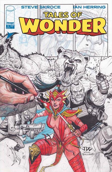 TALES OF WONDER #3 (OF 5) CVR B JOSHUA CASSARA & ROMULO FAJARDO JR VAR Image Comics Steve Skroce Steve Skroce, Ian Herring Joshua Cassara, Romulo Fajardo Jr. PREORDER