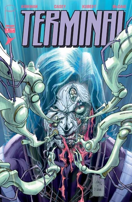 TERMINAL #5 CVR F INC 1:100 WHILCE PORTACIO & DEAN WHITE VAR (MR) Image Comics Robert Kirkman, Joe Casey Andy Kubert, Dave McCaig Whilce Portacio, Dean White PREORDER