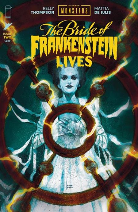 UNIVERSAL MONSTERS THE BRIDE OF FRANKENSTEIN LIVES #2 (OF 4) CVR F INC 1:75 MARTIN SIMMONDS VAR Image Comics Kelly Thompson Mattia De Iulis Martin Simmonds PREORDER