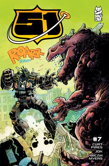 51 #7 (OF 8) Mad Cave Studios Curt Pires Jok Jok PREORDER