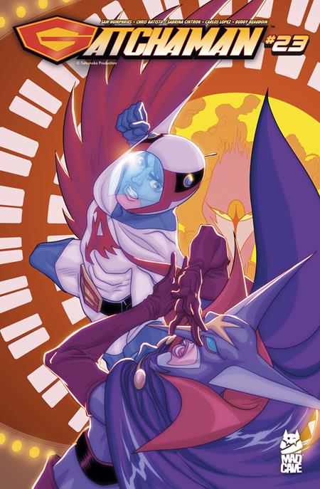 GATCHAMAN #23 CVR A CHRIS BATISTA SABRINA CINTRON Mad Cave Studios Sam Humphries Chris Batista Chris Batista, Sabrina Cintron, Tom Chu PREORDER