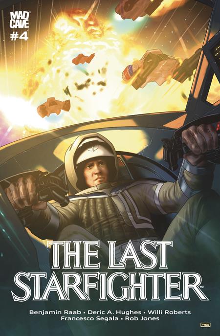 LAST STARFIGHTER #4 CVR A TAURIN CLARKE Mad Cave Studios Benjamin Raab, Deric A. Hughes Willi Roberts Taurin Clarke PREORDER