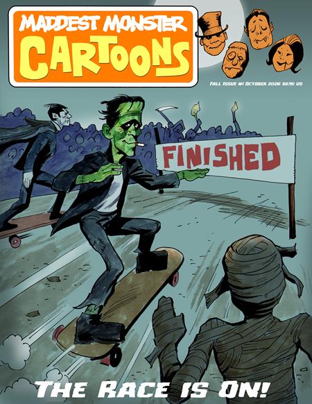 MADDEST MONSTER CARTOONS MAGAZINE #1 Massive Publishing Mike Hoffman Mike Hoffman Mike Hoffman PREORDER
