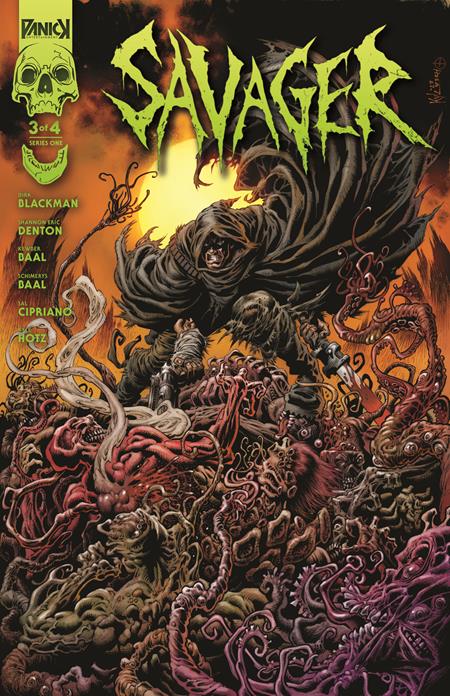 SAVAGER #3 (OF 4) Massive Publishing Shannon Eric Denton, Dirk Blackman Kewber Baal Kyle Holtz PREORDER