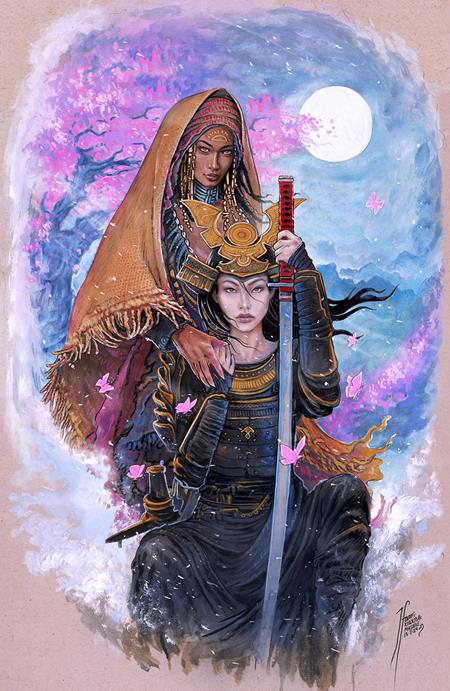 TALES OF ASUNDA VOL 02 #2 DISCIPLE CVR D INC 1:10 TEHANI FARR XIAXIA & MASHAE VIRGIN VAR Stranger Comics Sebastian A. Jones Alex Paterson Tehani Farr PREORDER
