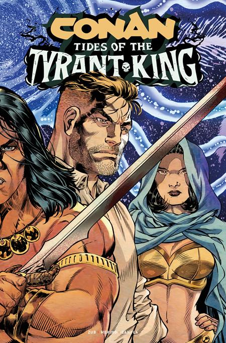 CONAN THE BARBARIAN TIDES OF THE TYRANT KING #3 (OF 4) CVR B JESUS MERINO CONNECTING VAR (MR) Titan Comics Jim Zub Jesus Merino Jesus Merino PREORDER