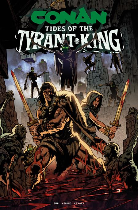 CONAN THE BARBARIAN TIDES OF THE TYRANT KING #3 (OF 4) CVR C DANNY EARLS VAR (MR) Titan Comics Jim Zub Jesus Merino Danny Earls PREORDER